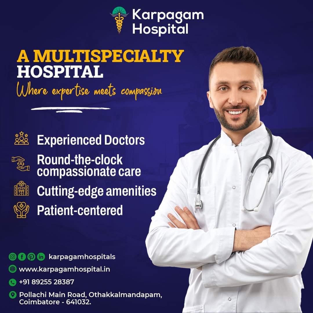Karpagam Hospital is one of the leading multispeciality hospital in coimbatore