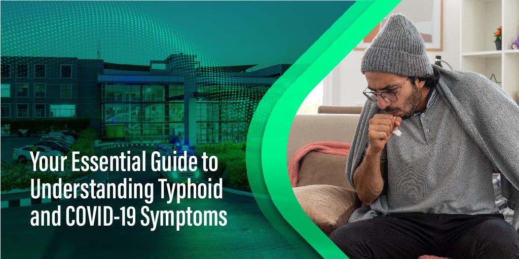 differences between typhoid and corona symptoms