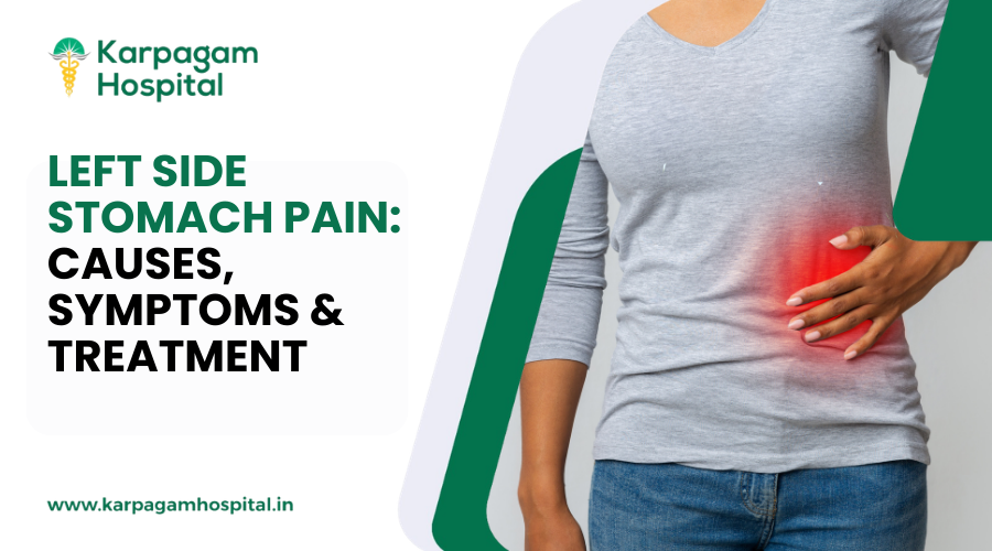 Left side stomach pain